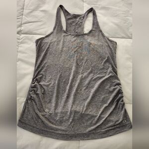 Gapfit maternity breathe gray active tank size M
